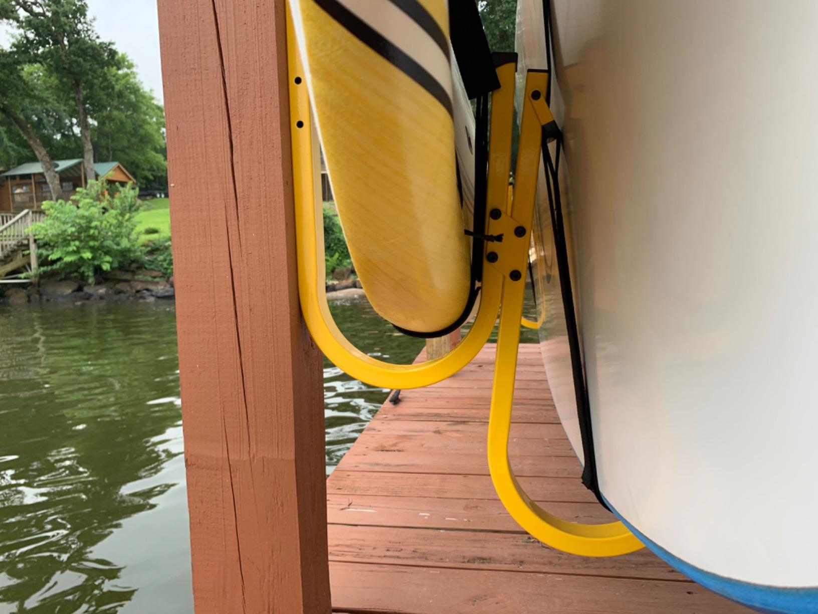 Suspenz SUP Storage Rack, Stand Up Paddle Board and Surfboard Rack with Safety Straps customer photo 2