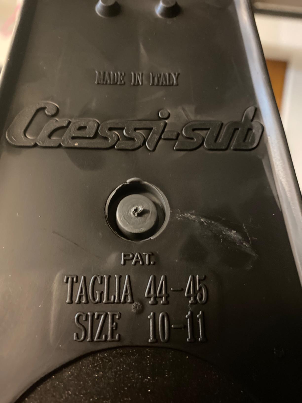 Cressi Free Diving Reactive Long Fins - High-Performance, Good Control - Gara 2000 HF: Made in Italy customer photo 2
