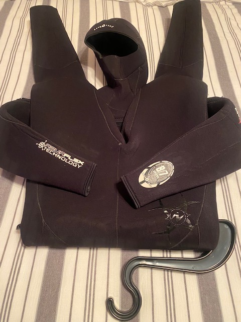 HangPro Wetsuit Slide Hanger for Storage of Scuba Diving & Surfing Wetsuits customer photo 2