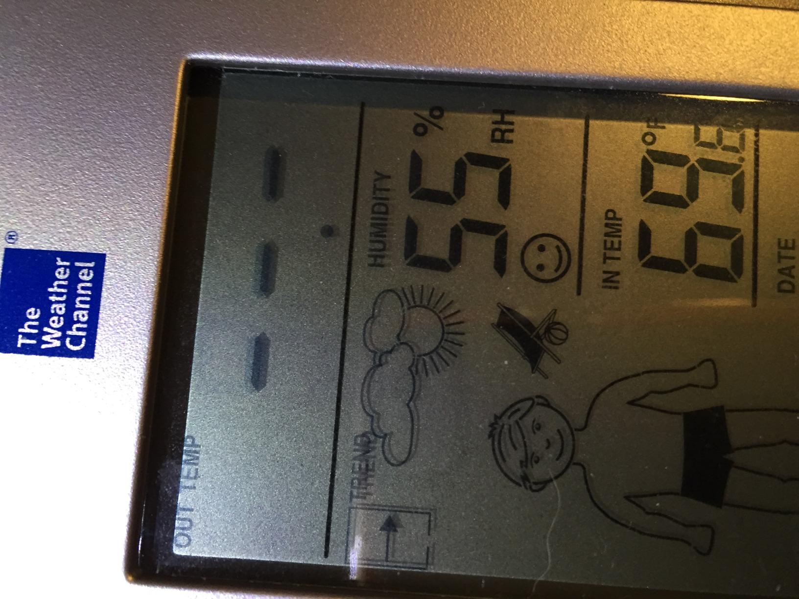 La Crosse Technology 308-1451 Atomic Forecast Station with Fisherman Icon, In/Out Temperature, Humidity, Barometer, Sunrise/Sunset, Dual Alarms customer photo 1