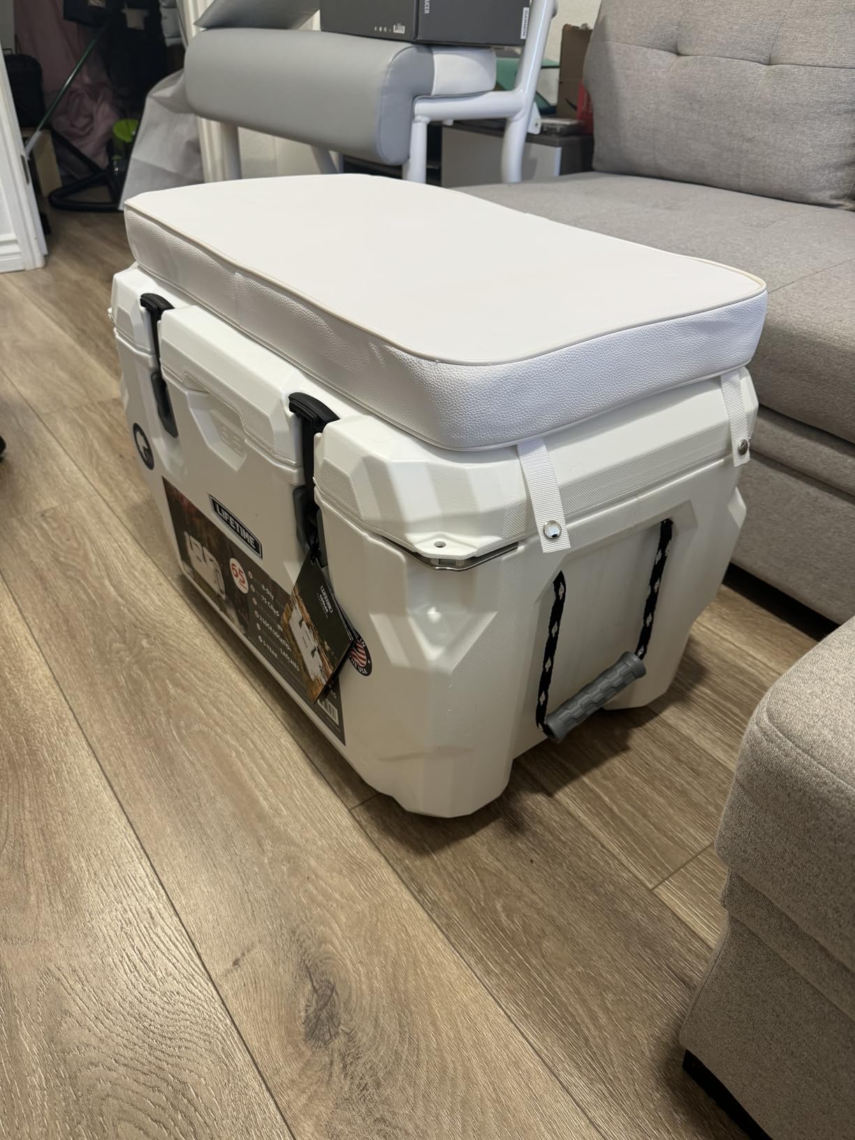 Seachoice Quart Cooler Cushion with UV-Resistant Marine Grade Vinyl and Snap Straps customer photo 1