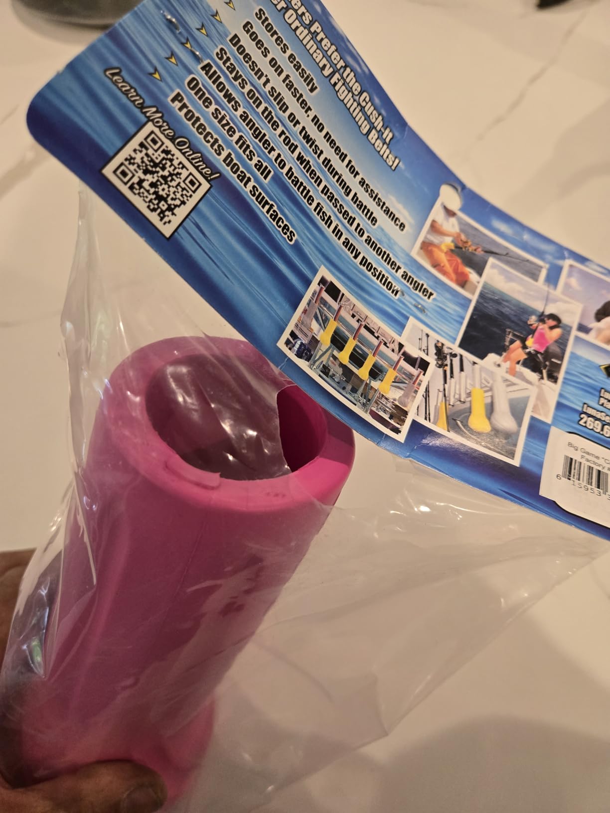 Luna Sea Big Game Cush-It Floating Offshore Fishing Rod Butt Cushion customer photo 2
