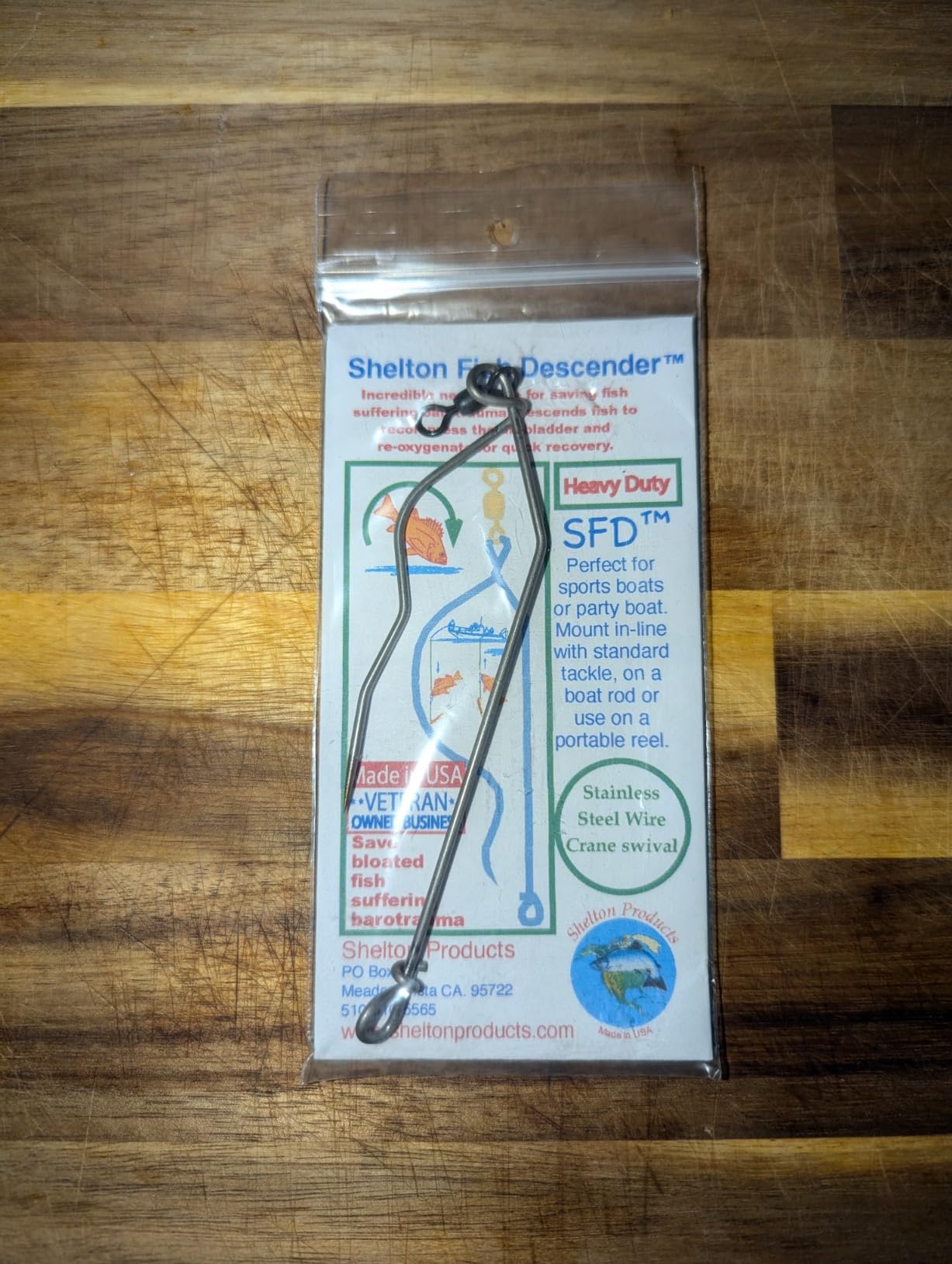 Shelton SFD Fish Descender - SFD customer photo 1
