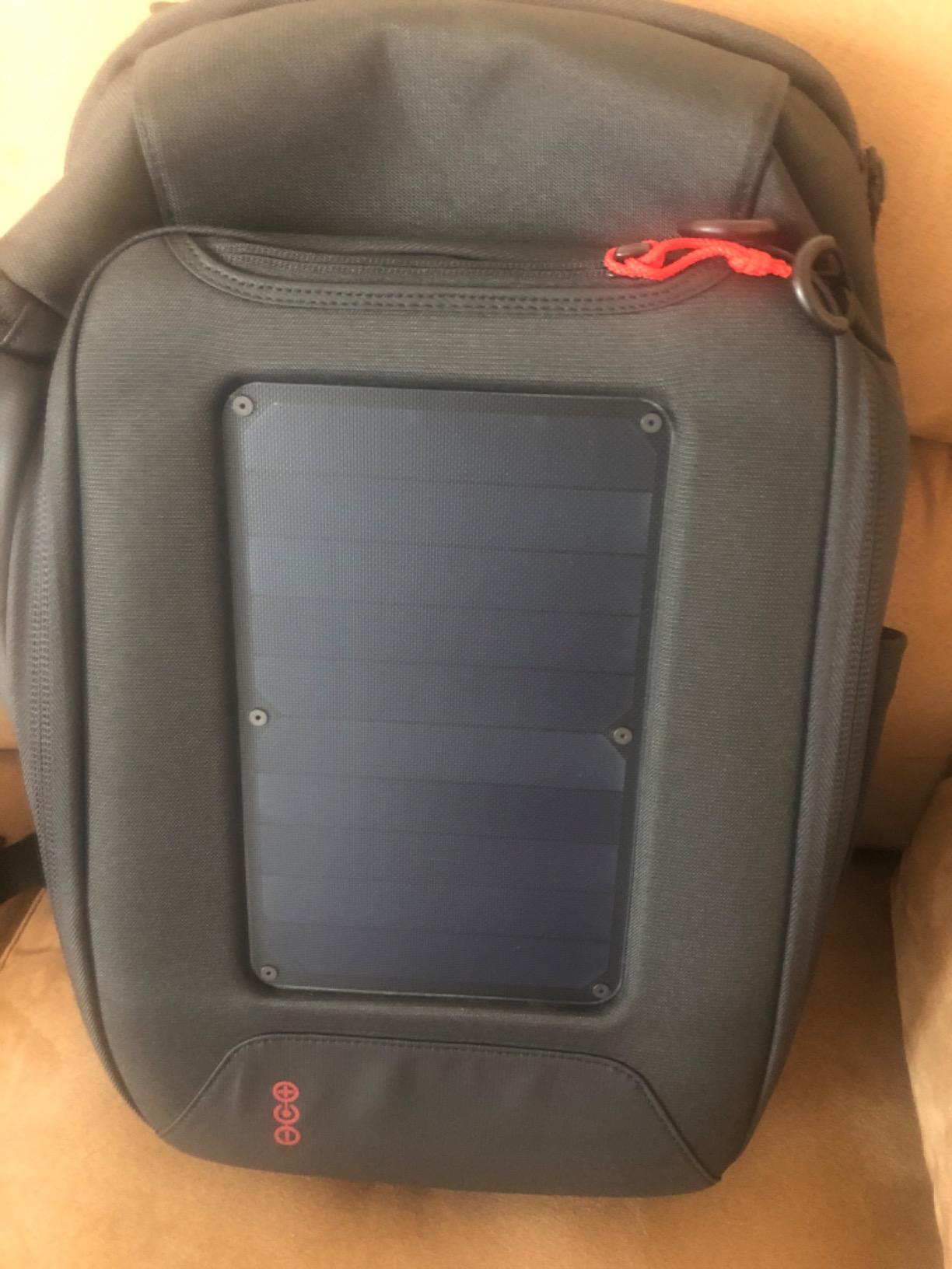 Voltaic Systems Converter Solar Backpack Charger - Includes a Battery Pack - Powers Phones Including iPhone, Tablets, & USB Devices customer photo 2
