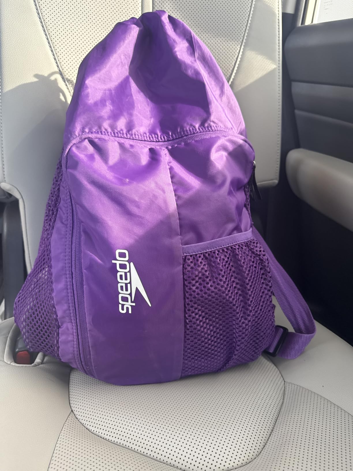 Speedo Unisex-Adult Drawstring Deluxe Ventilator Mesh Equipment Bag customer photo 1