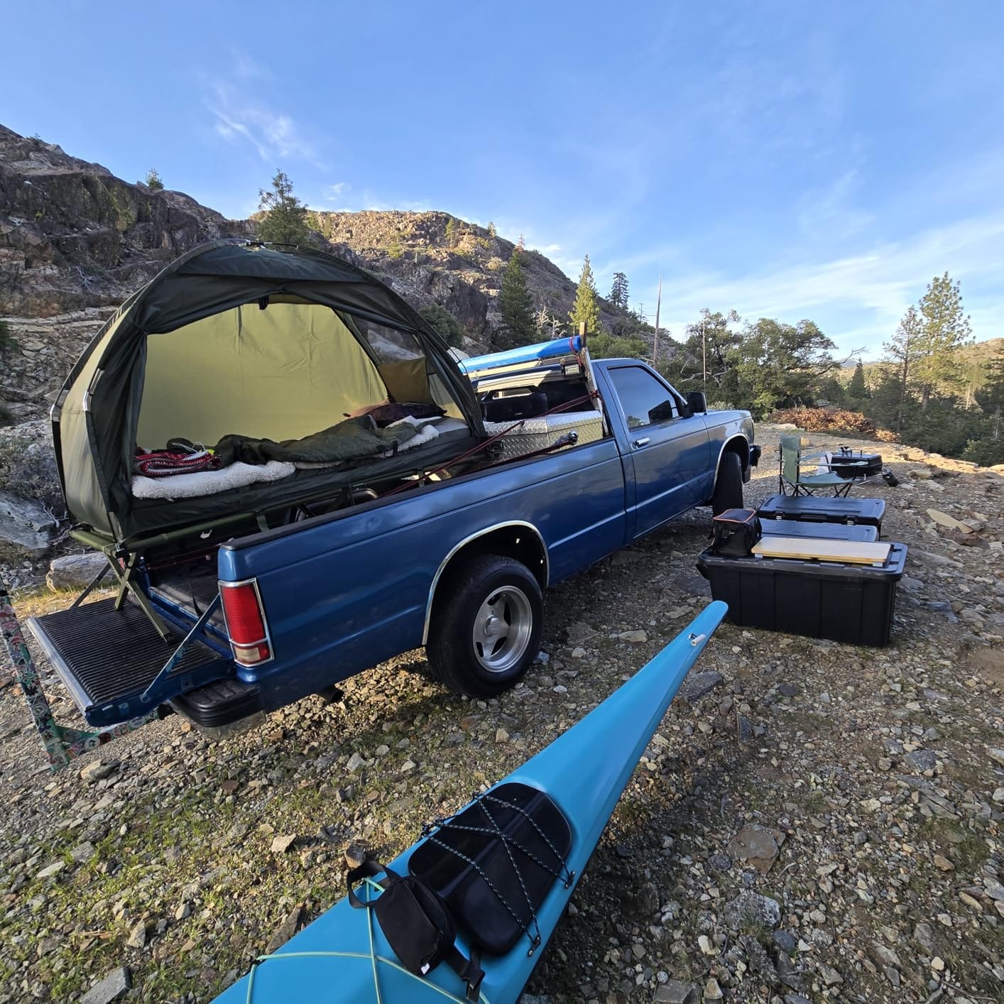 Outsunny Camping Tent Cot 6-in-1 Folding Tent Cot Combo Off Ground Travel | Mattress, Pillow, Sleeping Bag, Bed Cover, Roller Carrying Bag, Hiking, Backpacking, Picnic customer photo 2