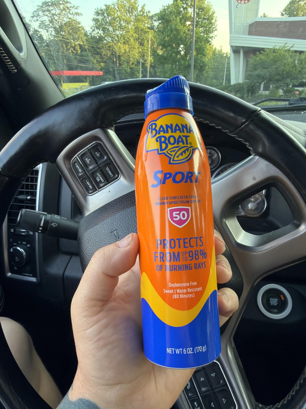 Banana Boat Sport SPF 50 Sunscreen Spray, Family Size, 9.5 oz customer photo 2