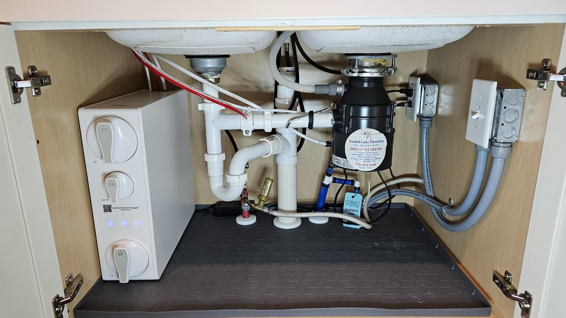 iSpring UVF11A UV Ultraviolet Light Water Filter with Smart Flow Control Switch 11W, 110V, 10-INCH customer photo 1