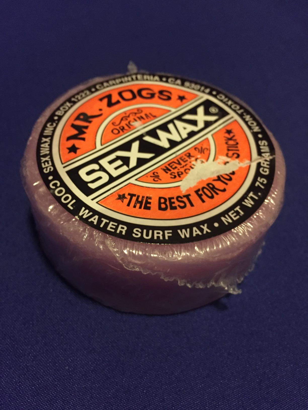 Mr. Zogs Original Sexwax - Cold Water Temperature Coconut Scented (White) customer photo 1