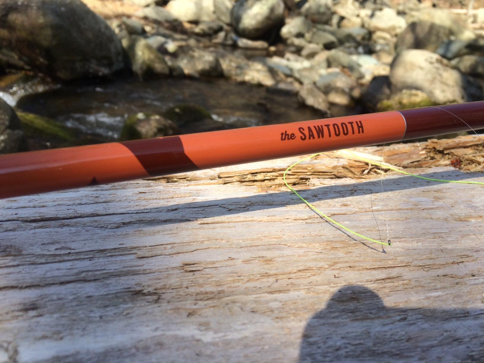 Sawtooth Tenkara Fly Fishing Rod - 12ft Ultralight Telescopic Rod Carbon Fiber (3.2oz) - Large Size for Trout, Bass, and Panfish - 4/5 Weight Equivalent - Compact & Packable for Backpacking customer photo 1