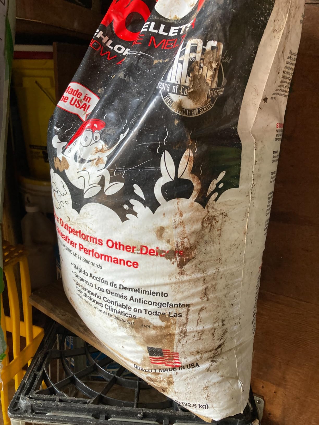 Calcium Chloride Pellets Snow and Ice Melter, 50 lb. customer photo 2