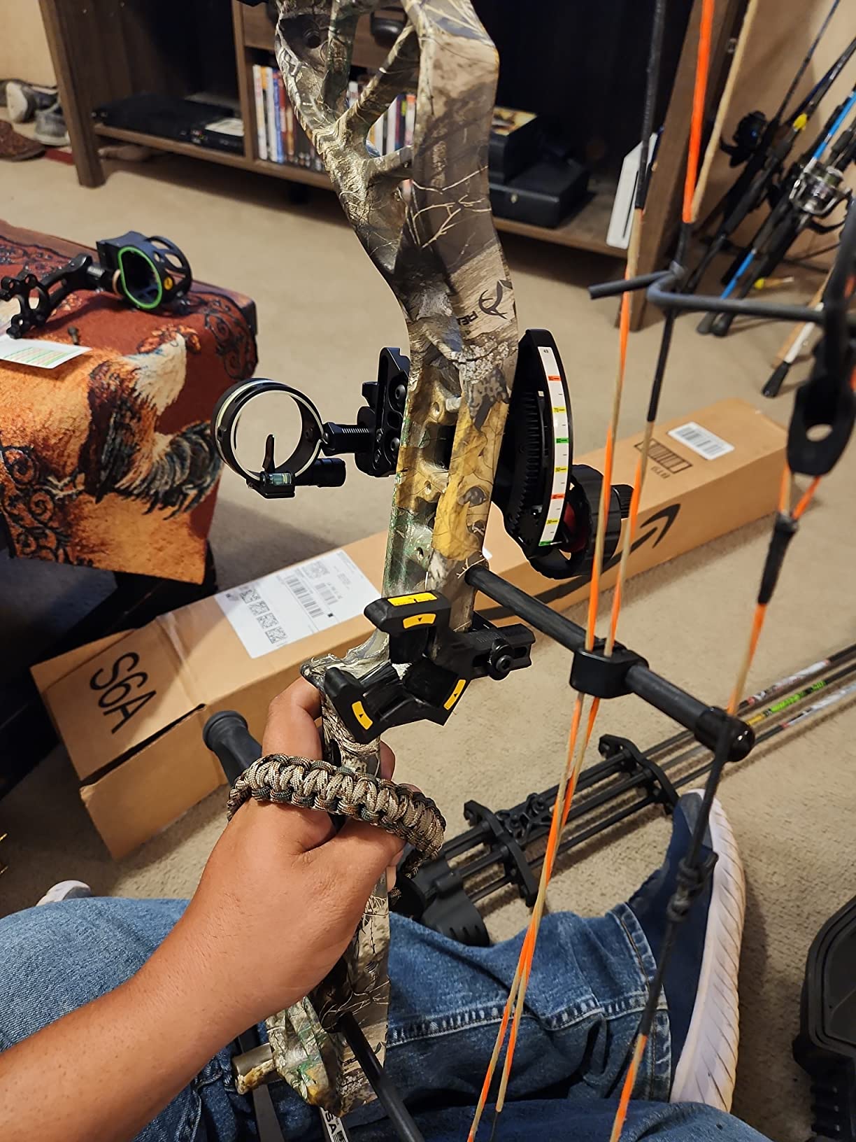 TRUGLO Range Rover Single-Pin Micro-Adjustable Archery Hunting Moving Bow Sight with Zero-in Adjustment Dial - Adjustable Quiver Mount & LED Light Included - Left & Right-Handed Configurations customer photo 1