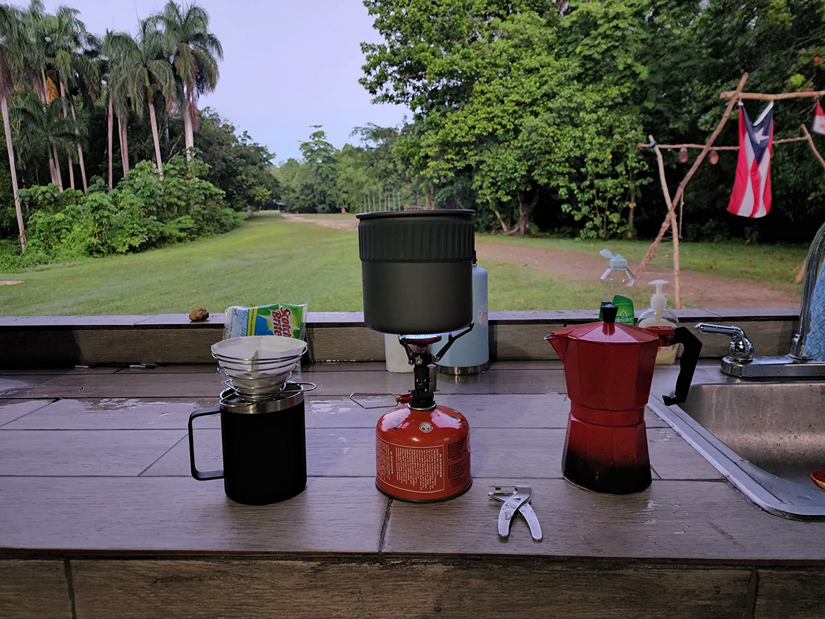 SOTO Compact Helix Coffee Maker - Portable Stainless Steel Pour Over Coffee Dripper for Travel, Camping, Bikepacking, and Home - Lightweight, Foldable, and Eco-Friendly Design customer photo 2