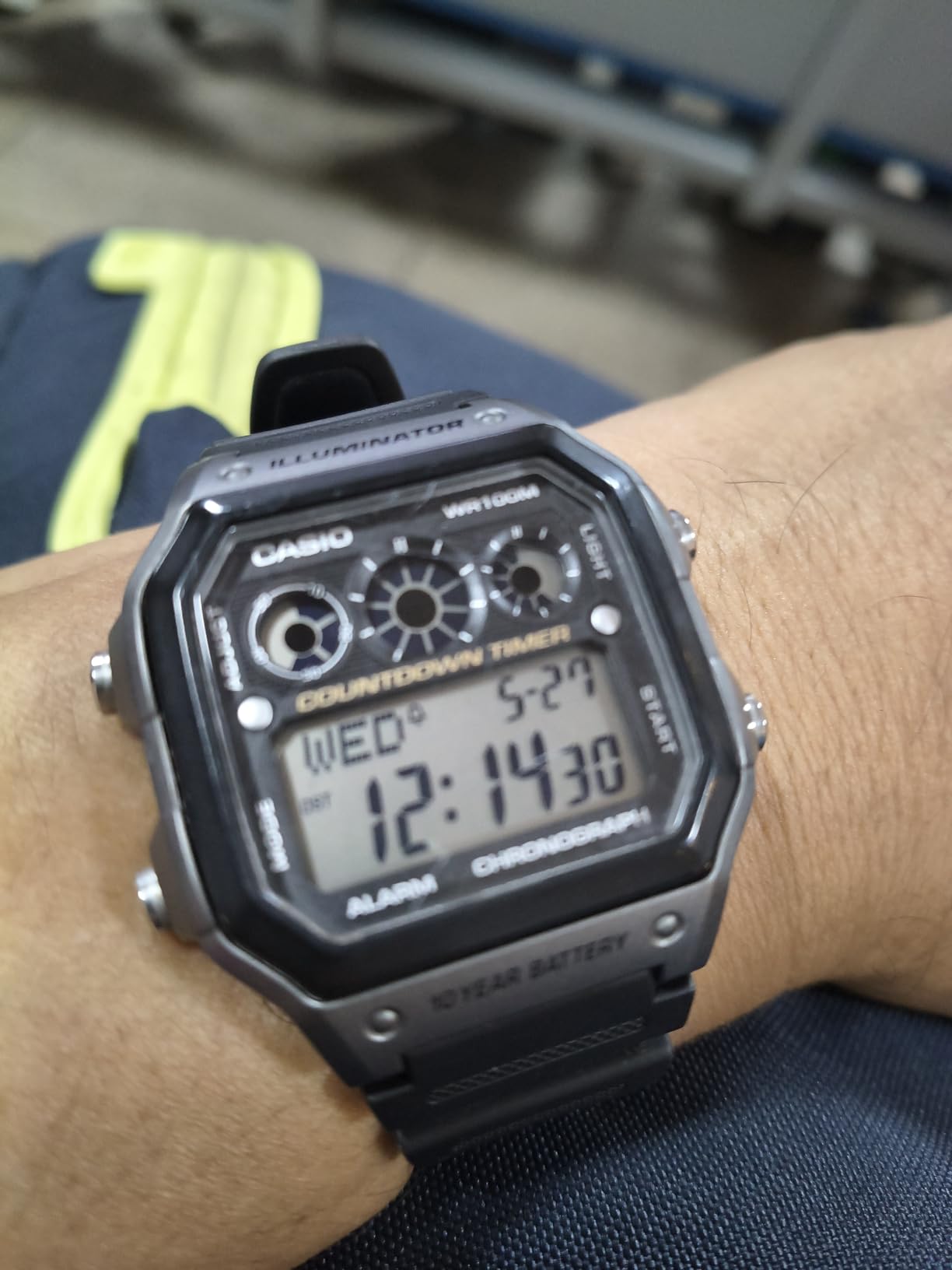 Casio AE-1300WH Series Watches for Men, Digital Watch, 100M WR, Multi Alarm, Calendar, World Time, 10 Year Battery customer photo 1