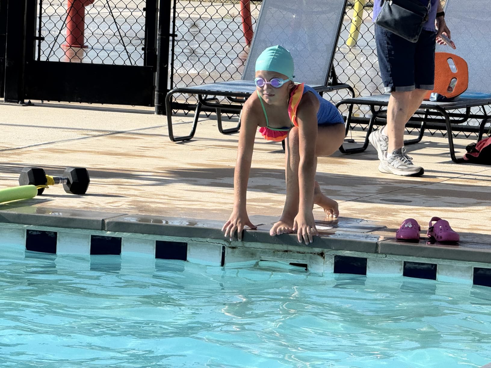 Speedo Elastomeric Solid Silicone Swim Cap customer photo 2