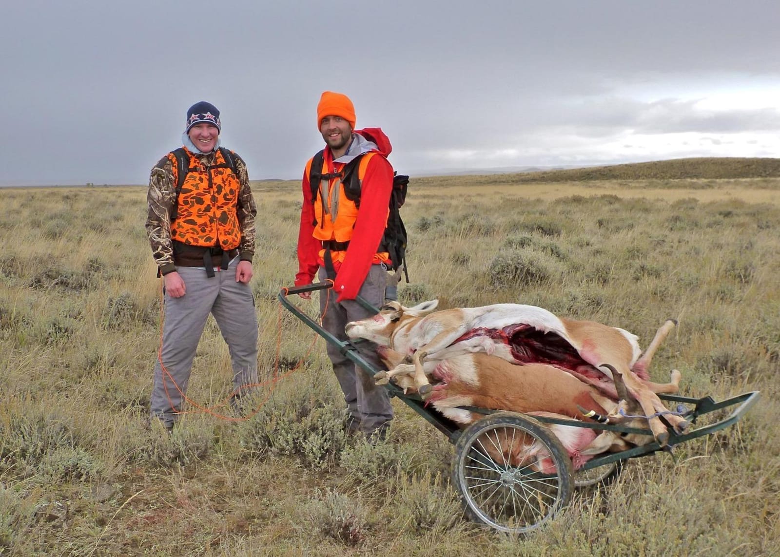 Leader Accessories Super Mag Hauler Steel Hunting Deer Game Cart 550lb | Foldable, Heavy Duty Metal Frame, 550LBS Capacity, Easy to Storage And Transport customer photo 2