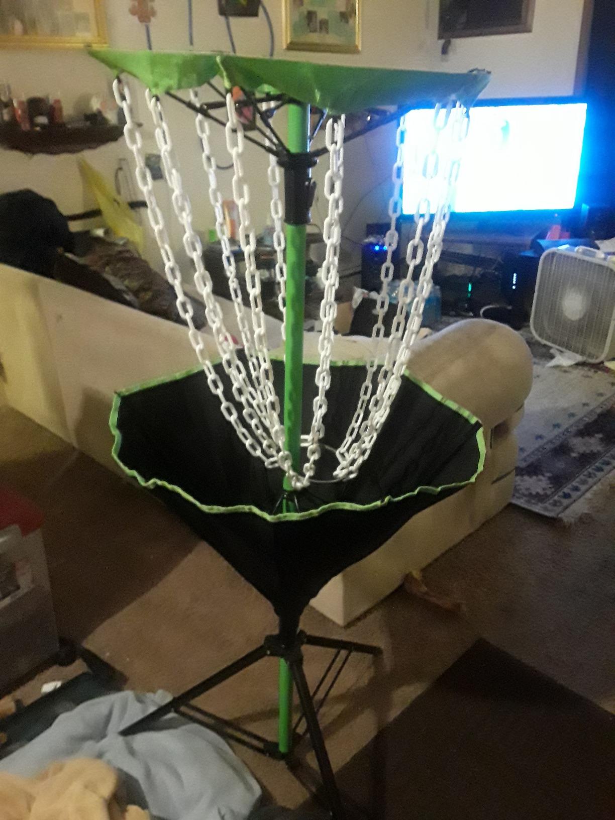 Franklin Sports Disc Golf Basket customer photo 2