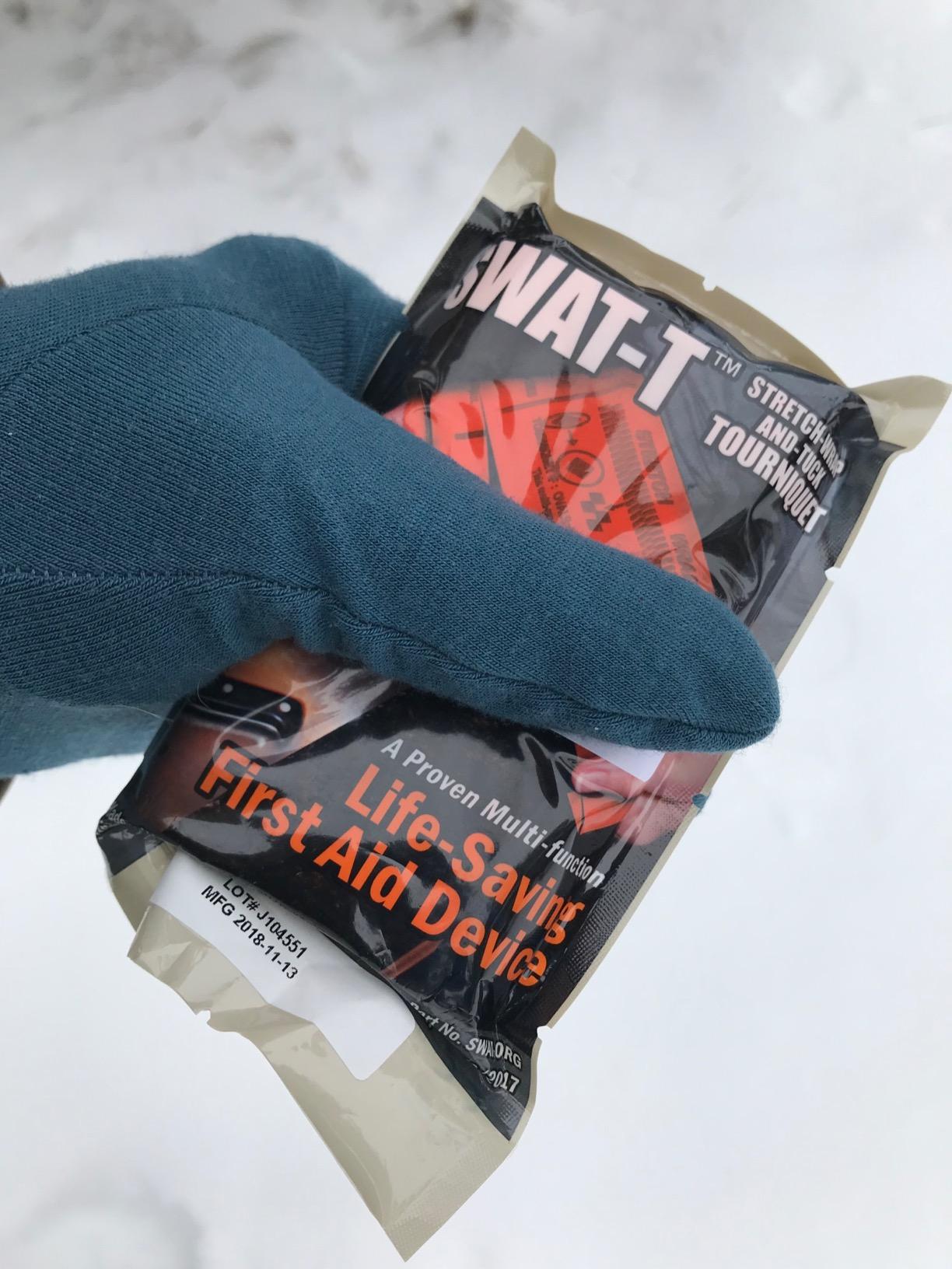 SWAT-T Tourniquet Orange by Safeguard Medical - Emergency First Aid Equipment for Massive Hemorrhage Control, Made in USA customer photo 1
