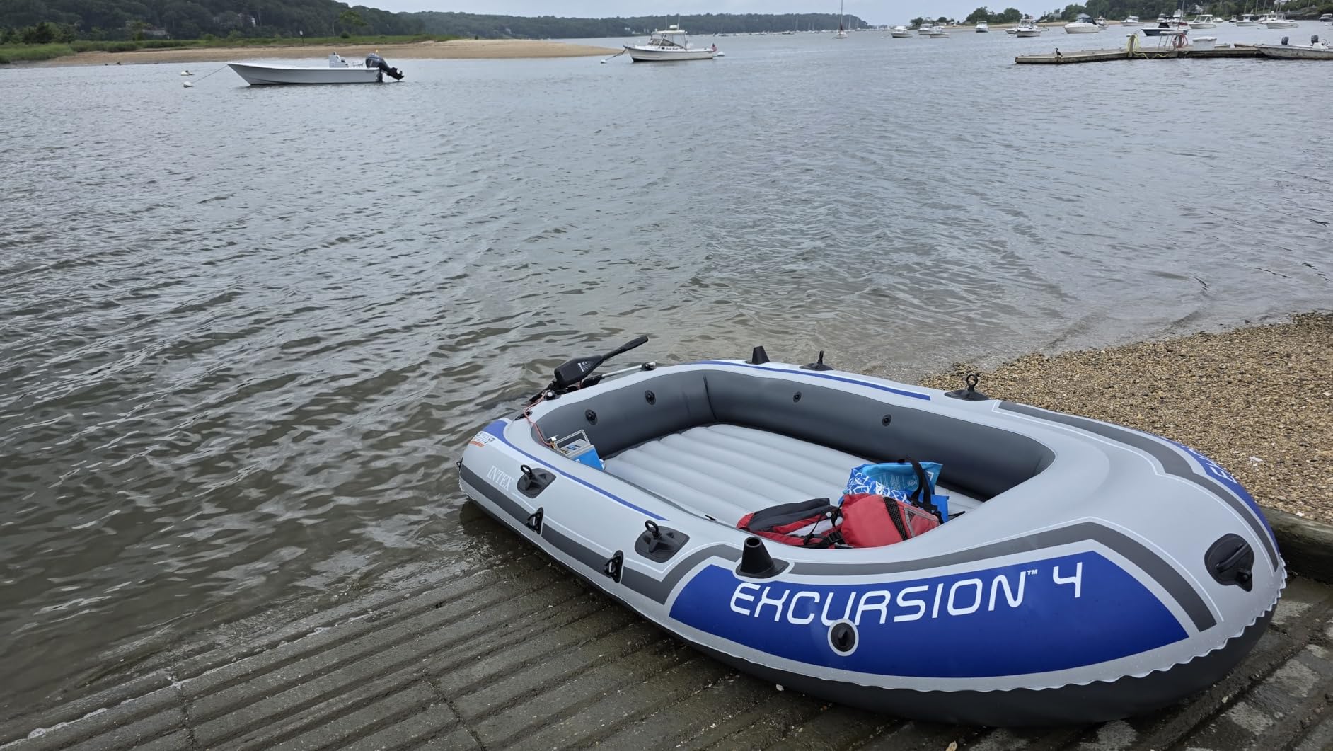 Newport NV-Series Thrust Saltwater Transom Mounted Trolling Electric Trolling Motor w/LED Battery Indicator customer photo 1
