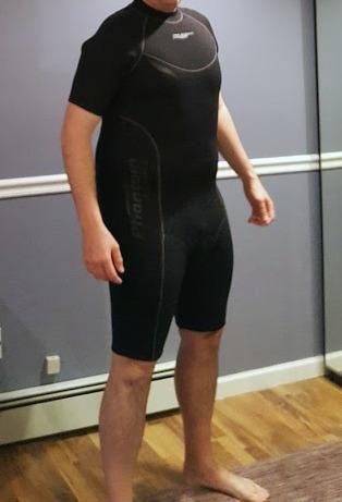 Phantom Aquatics 2.5mm Marine Men's Shorty Wetsuit for Scuba Diving, Snorkeling customer photo 2