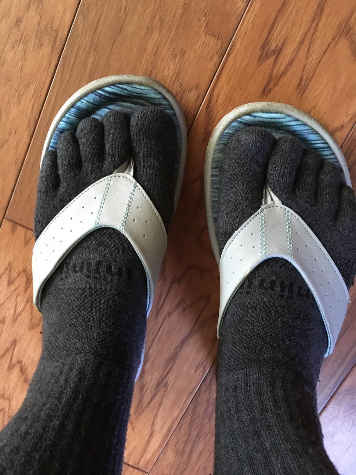 Injinji Trail Midweight Crew Socks customer photo 2