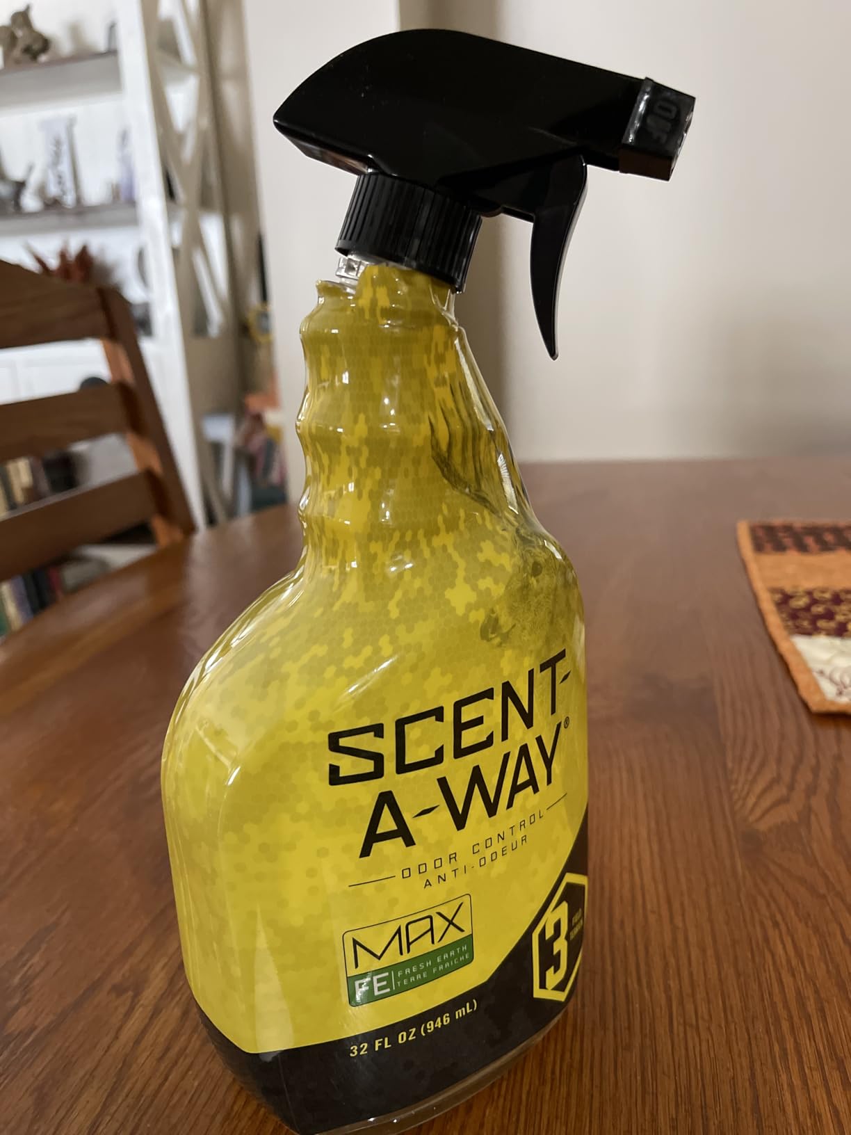 Hunters Specialties Scent-A-Way MAX Fresh Earth Spray | Hunting Scent Eliminator - Cover Scent for Deer Hunting customer photo 2