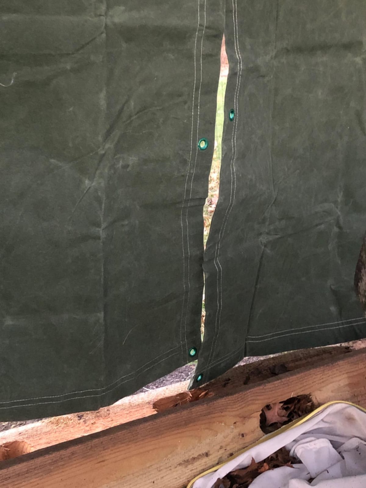 Dry Top 60812 Canvas Tarp, 8x12 Feet, Olive Green Drab customer photo 2