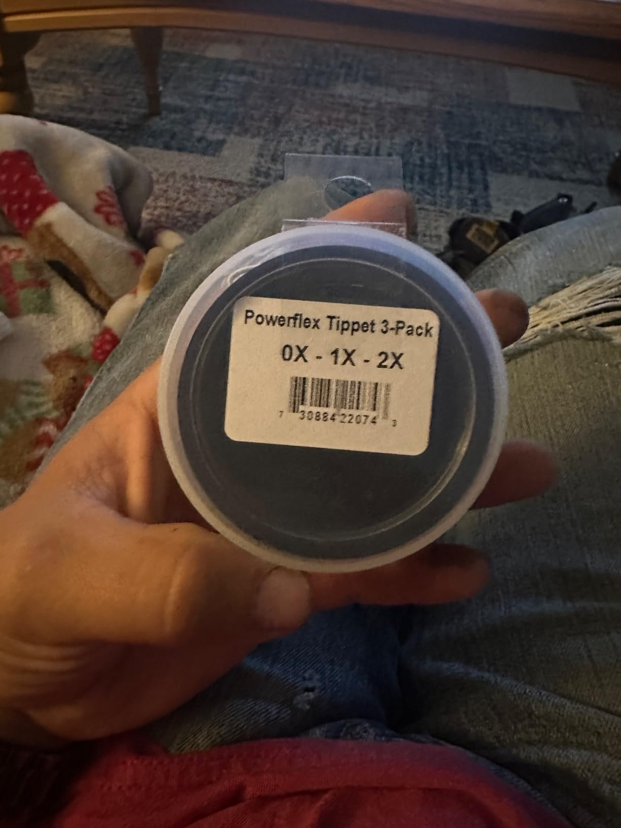 RIO Products Powerflex Tippet, Freshwater Fly Fishing Trout Tippet, Superb Knot Strength, Stretch, and Suppleness, 30yd Spools, 3 Pack customer photo 2