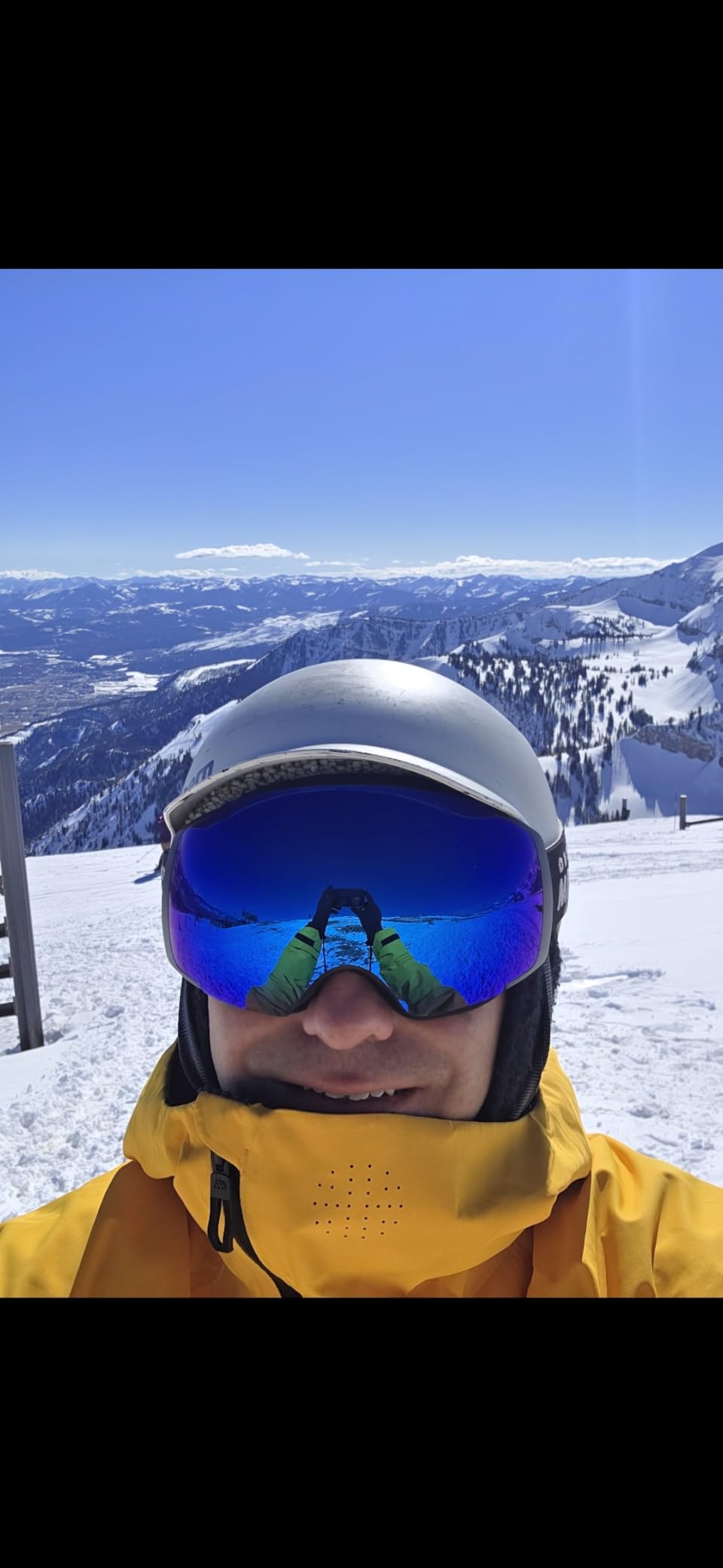 OutdoorMaster Ski Goggles PRO, OTG Snow Goggles with Interchangeable Lens | Frameless Quick-change Magnetic Ski Goggles for Men & Women with Anti-fog, OTG Fit, UV400 Protection, Protective Case customer photo 2