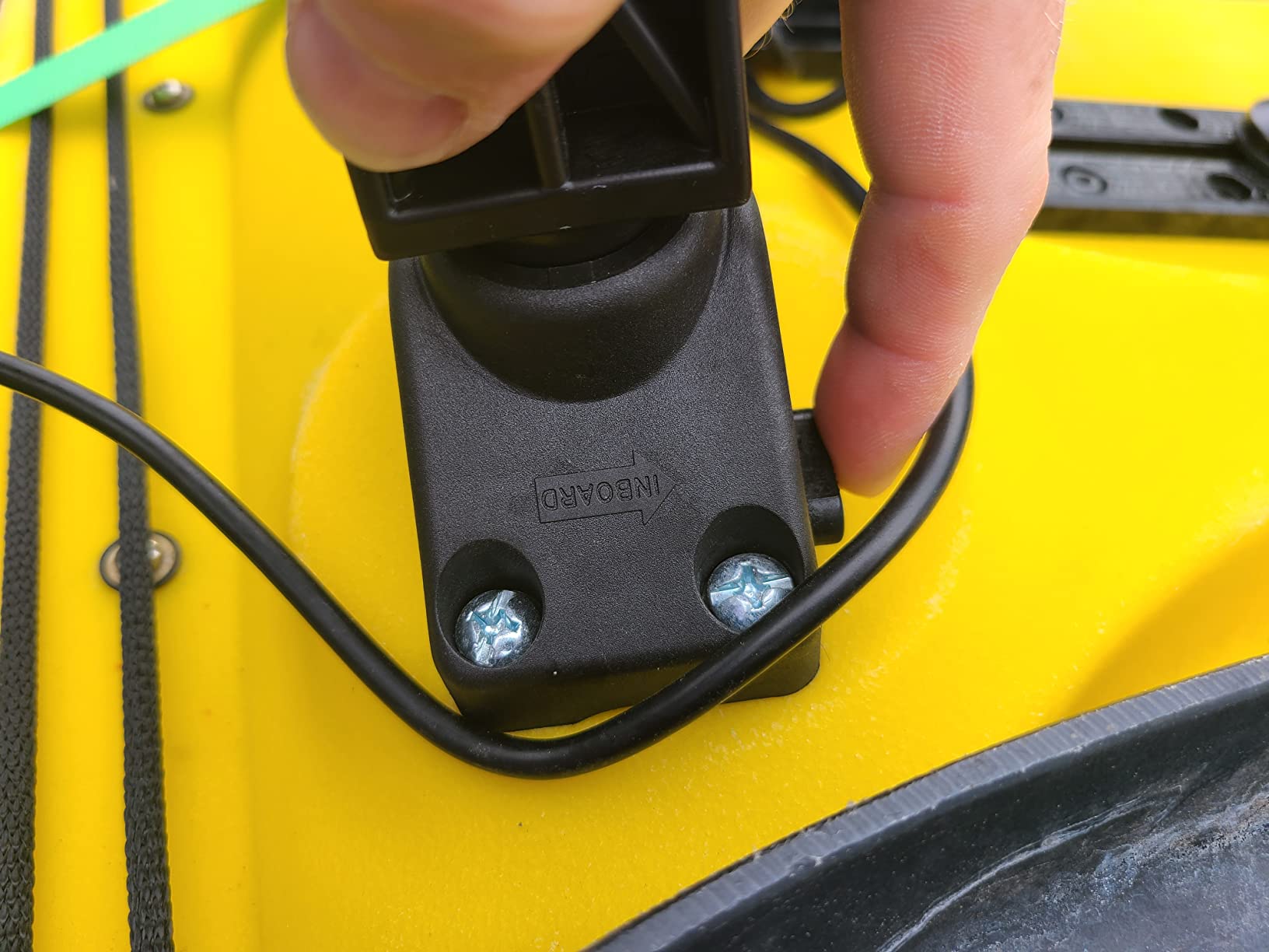 Scotty #140 Kayak/SUP Transducer Mounting Arm, Slip Disks Included, Fits All Scotty Post Mounts, Black customer photo 1