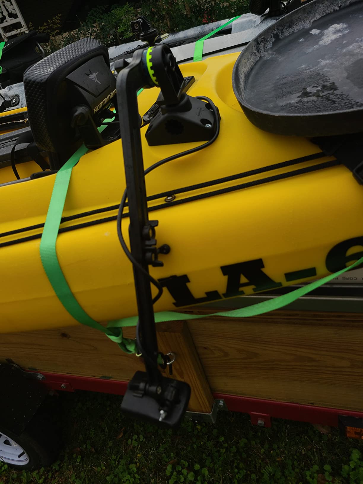 Scotty #140 Kayak/SUP Transducer Mounting Arm, Slip Disks Included, Fits All Scotty Post Mounts, Black customer photo 2