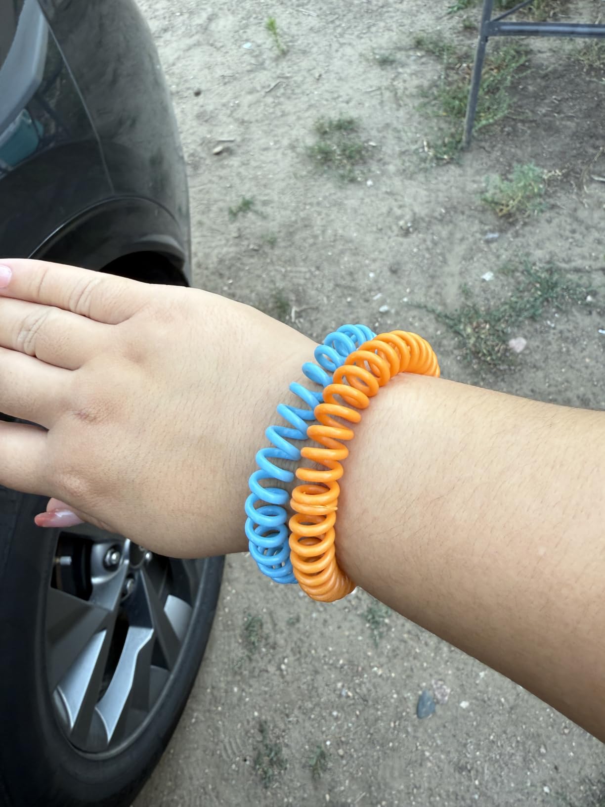 Cliganic 10 Pack Mosquito Repellent Bracelets for Adults & Kids - Natural DEET-Free Bands, Individually Wrapped customer photo 1