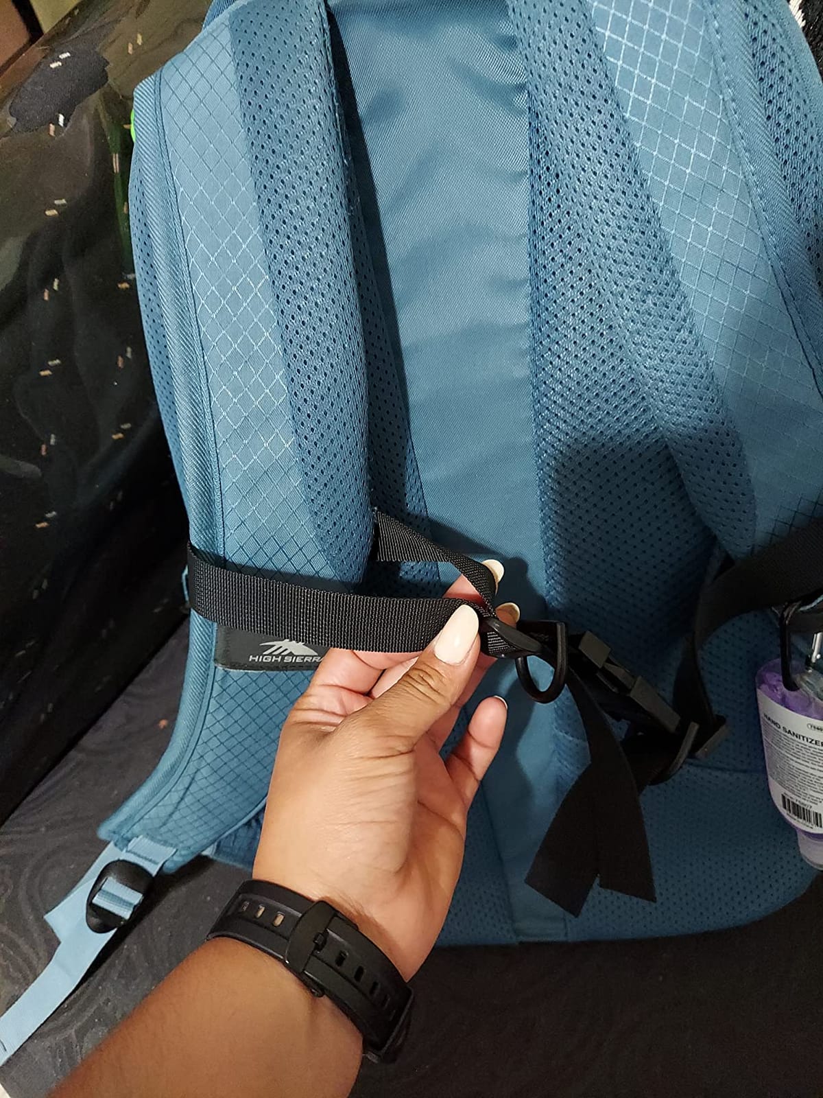 Wisdompro Backpack Chest Strap, Heavy Duty Backpack Sternum Strap Add on | Adjustable Nylon Chest Belt Replacement with Quick Release Buckle, for Travel, Hiking, Camping and Jogging - with Slide Locks customer photo 2