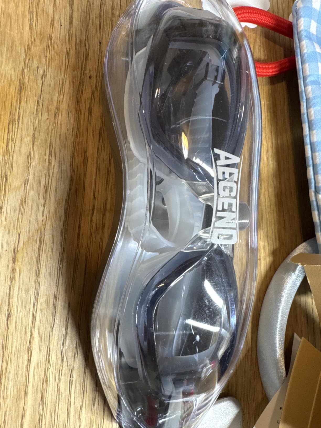 Aegend Swim Goggles, Swimming Goggles No Leaking Full Protect Adult Youth customer photo 1