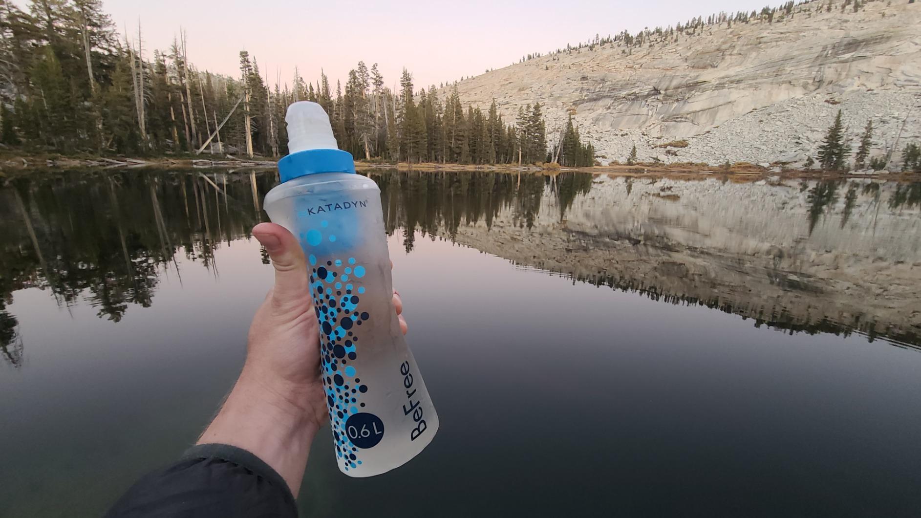 Katadyn BeFree Collapsible Water Filter Bottle 0.6L, Hiking & Trail Running | Ultralight 59g Hollow-Fiber Membrane Reduces Sediment & Microplastics | EZ-Clean & BPA-Free | Backpacking & Camping customer photo 1