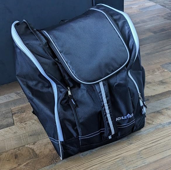 Athletico Ski Boot Bag - Skiing and Snowboarding Travel Luggage - Stores Gear Including Jacket, Helmet, Goggles, Gloves & Accessories - Venting and Grommets for Snow Drainage customer photo 1