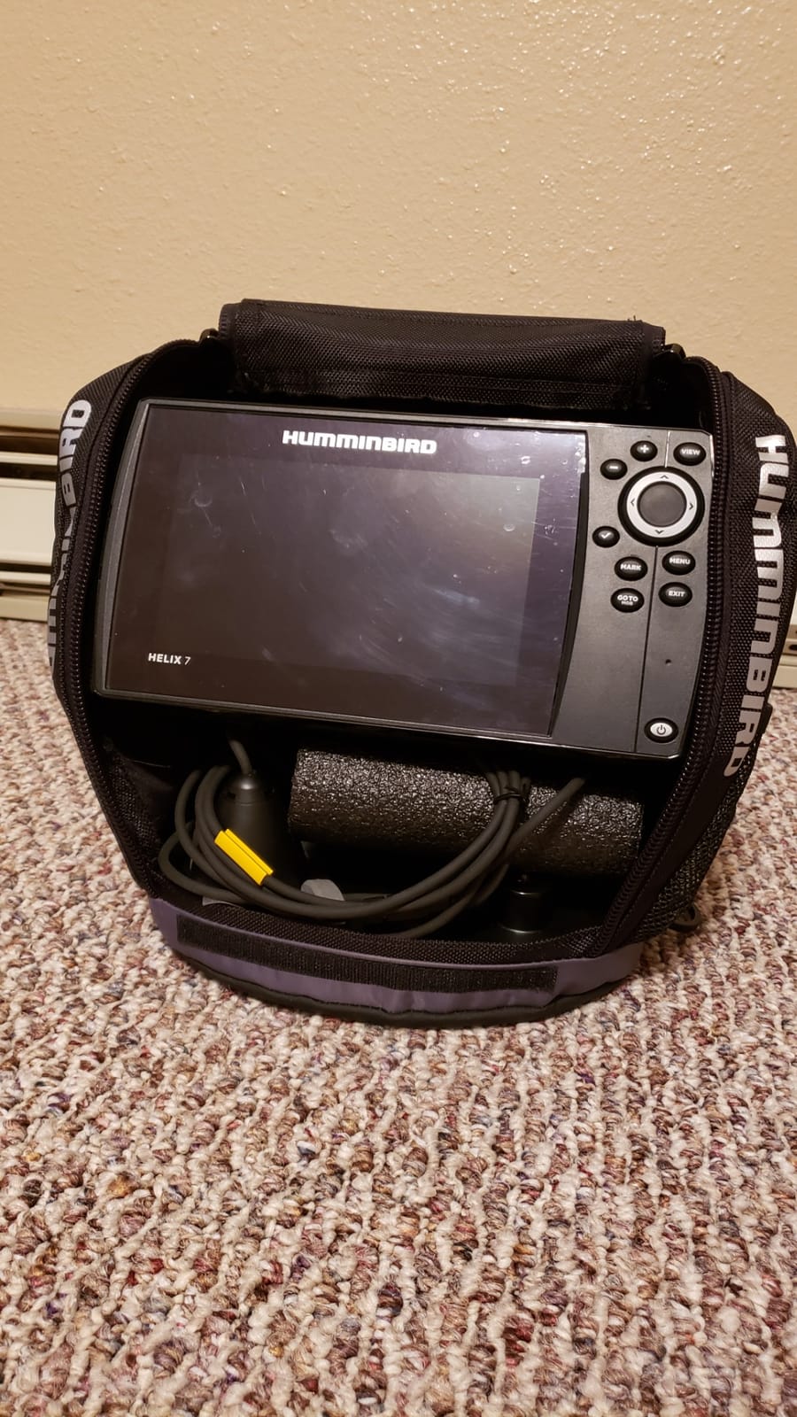 Humminbird 740157-1NB PTC UNB2 Soft Portable Case Without Battery, Black, Standard customer photo 1