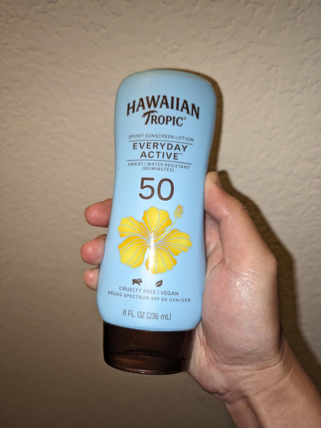 Hawaiian Tropic Everyday Active SPF 50 Sunscreen Lotion, 8 Fl Oz customer photo 1