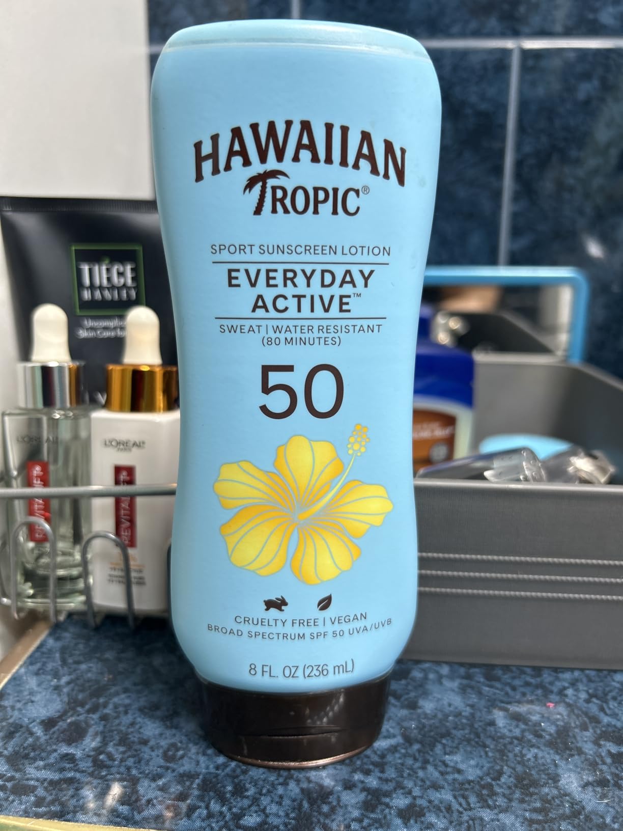 Hawaiian Tropic Everyday Active SPF 50 Sunscreen Lotion, 8 Fl Oz customer photo 2