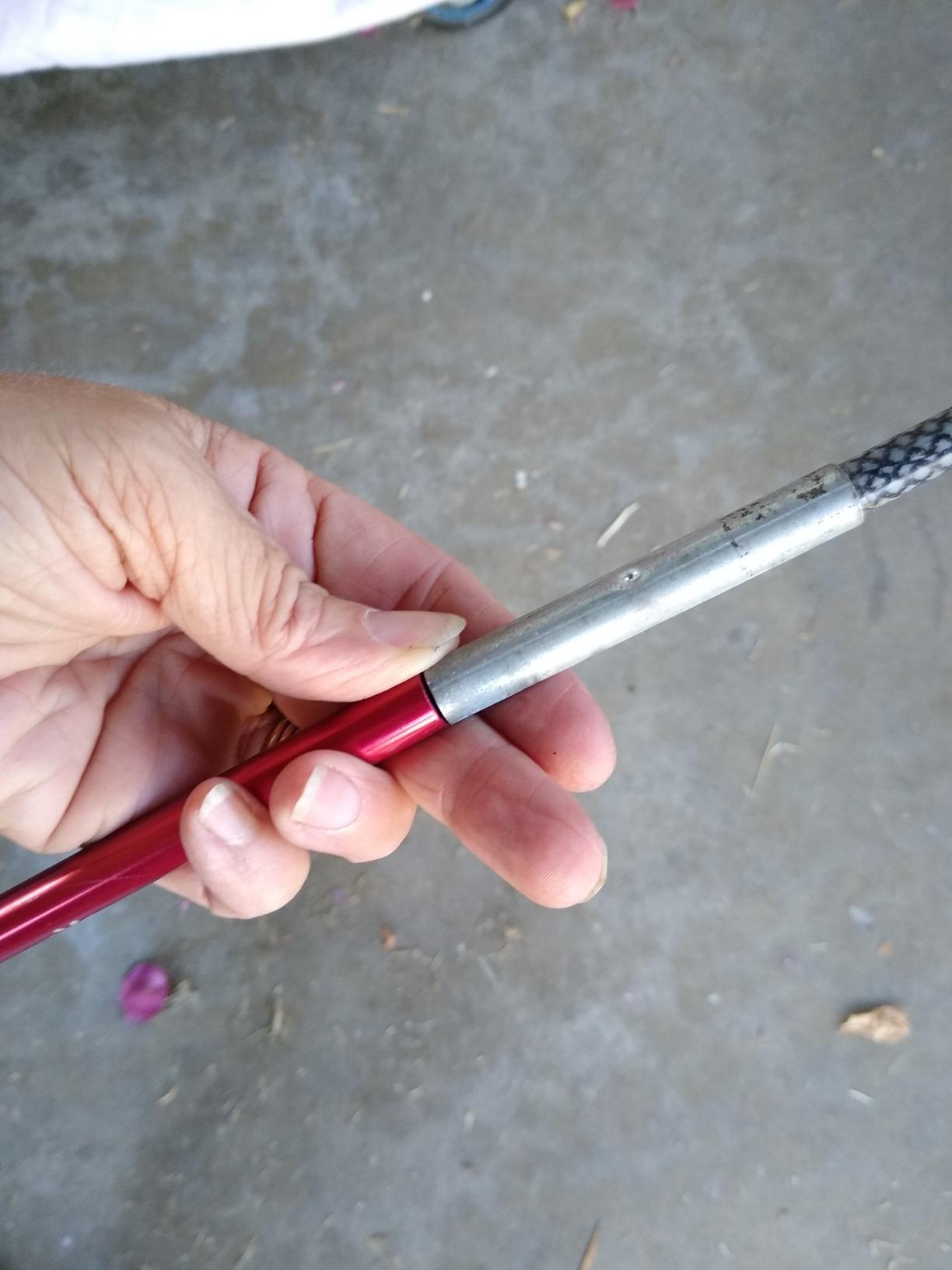 Tent Pole Repair Splint Repair Kit Spare Repair Tube for Diameter 8.5-10.5mm customer photo 1