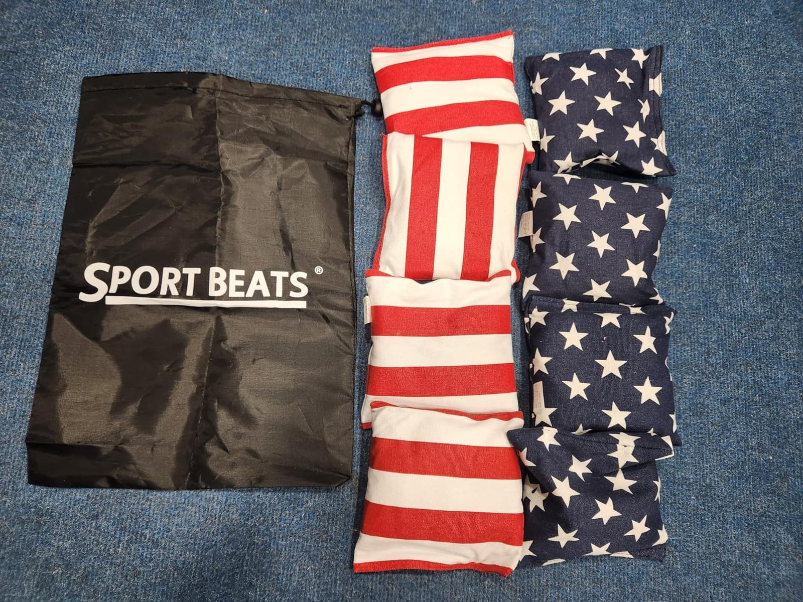 SPORT BEATS Cornhole Bags Set of 8 - Regulation 6
