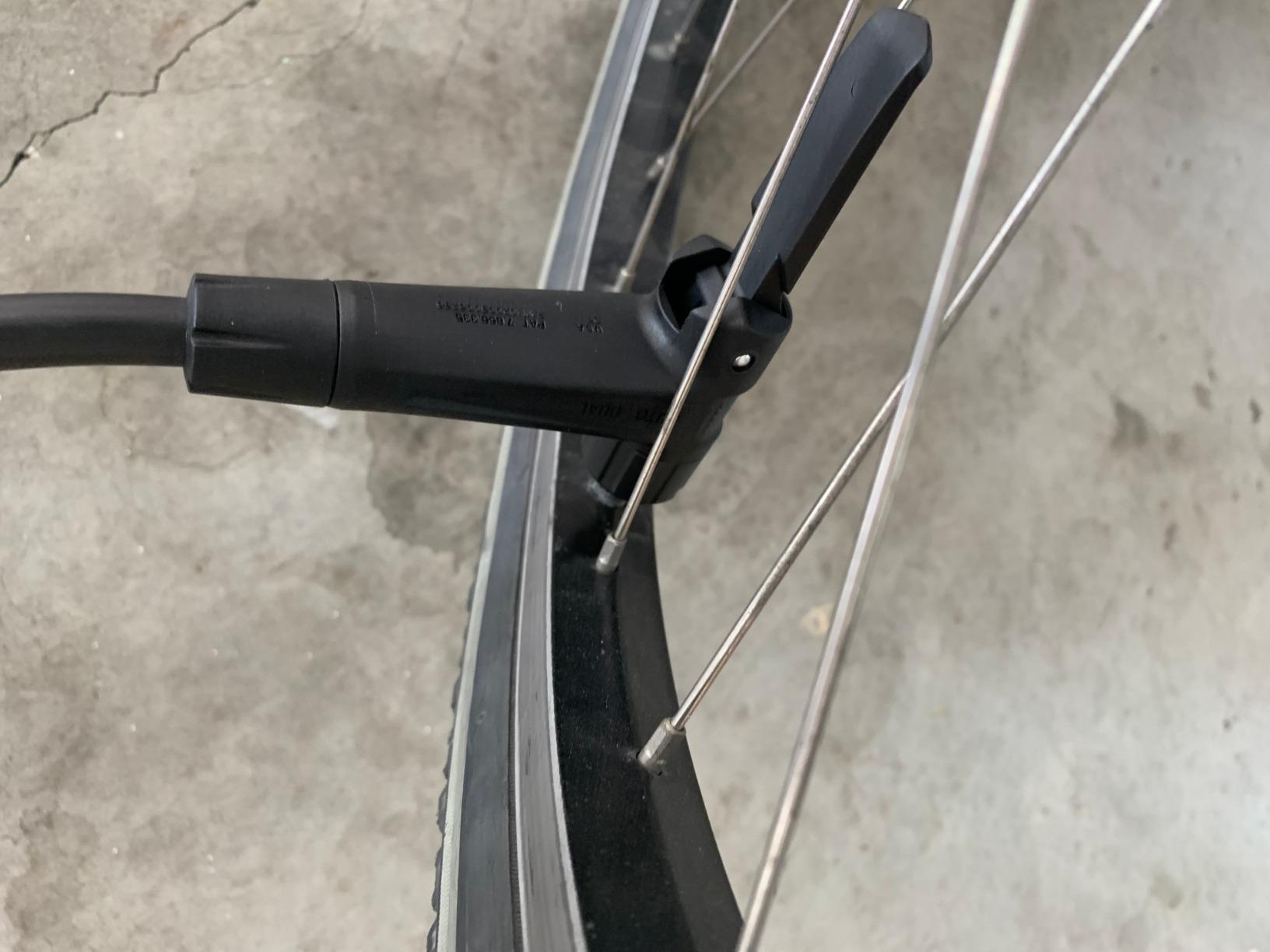 BIKETUBE Air Handler Bike Floor Pump with Industrial Gauge, Presta & Schrader, Road/MTB/Gravel customer photo 2