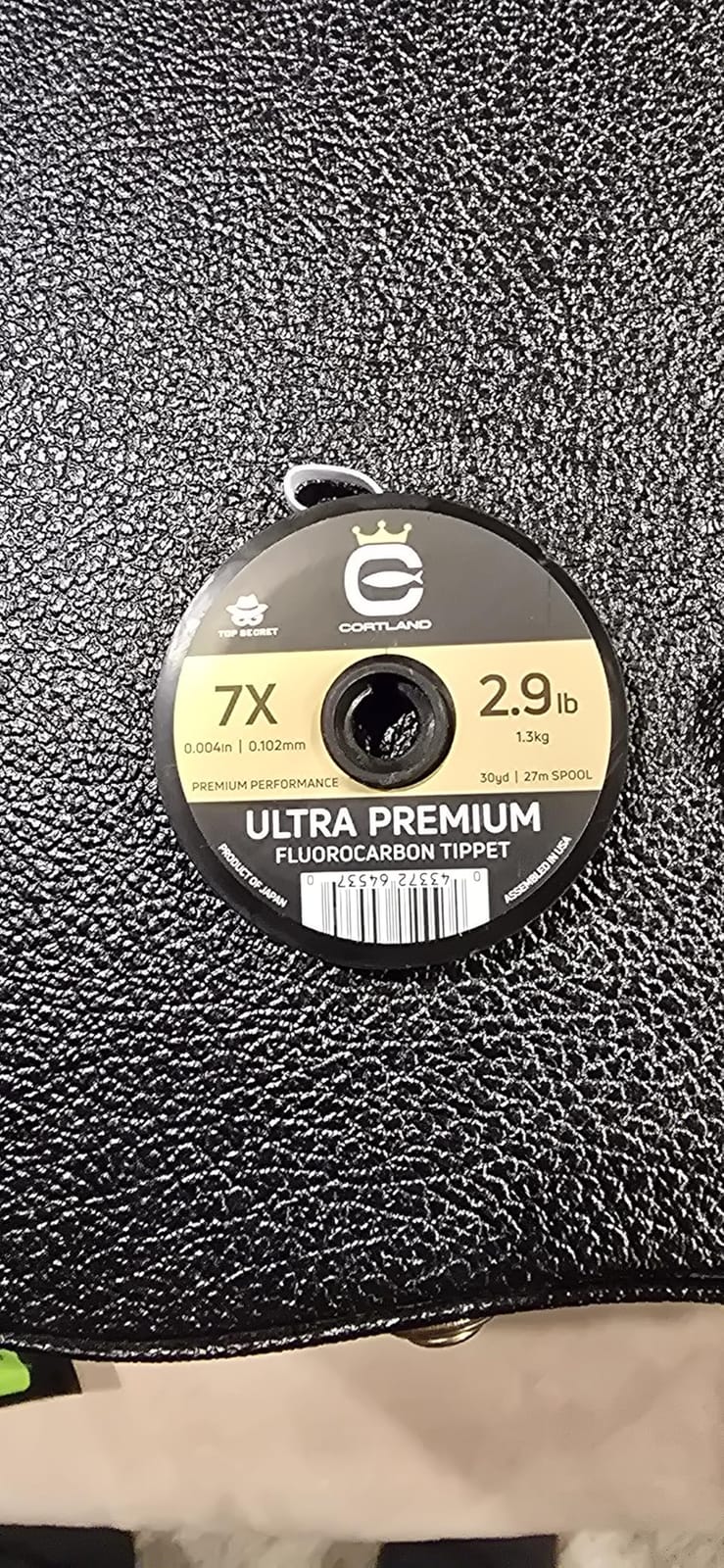 CORTLAND Ultra Premium Fluorocarbon Durable Flexible Abrasion-Resistant Trout Tippet with Plasma Finish for Freshwater customer photo 1