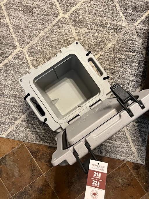 BISON COOLERS Rotomolded Cooler Extreme Engineered Durability with Hard Shell, Lid and Liner | Long Lasting Ice Chest with Double Insulated Walls | Made in The USA customer photo 2