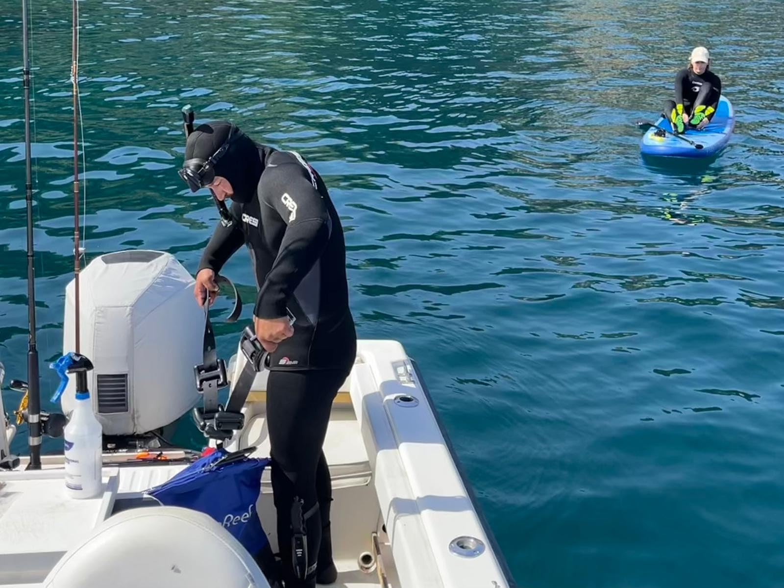 Cressi Apnea 2-pcs Freediving Spearfishing Wetsuit, Jacket & Pants, Loading Chest Pad, Knee Protection, Anatomical Design - Apnea: Designed in Italy customer photo 1