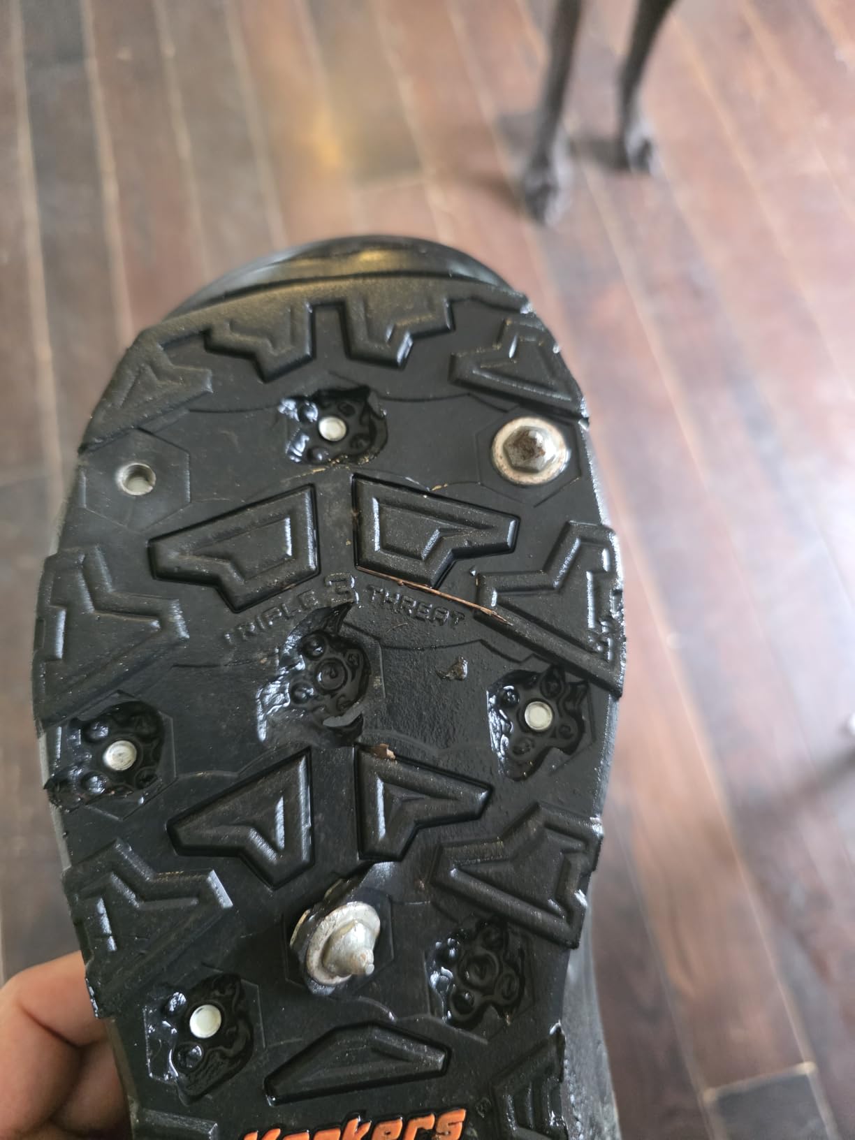 OmniTrax 3.0 Fishing Sole - Triple Threat with Carbide Spikes customer photo 1