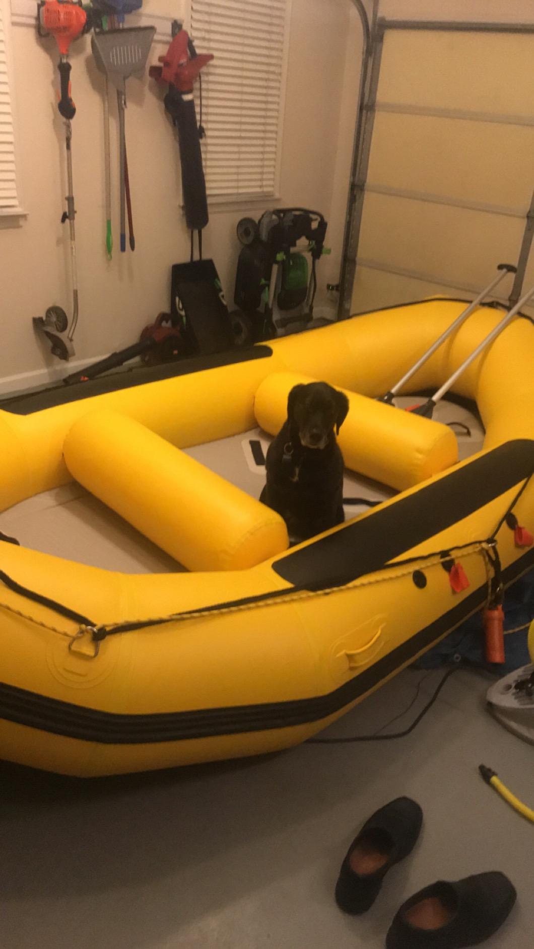 BRIS 1.2mm 12ft Inflatable White Water River Raft Inflatable Boat FloatingTubes customer photo 2