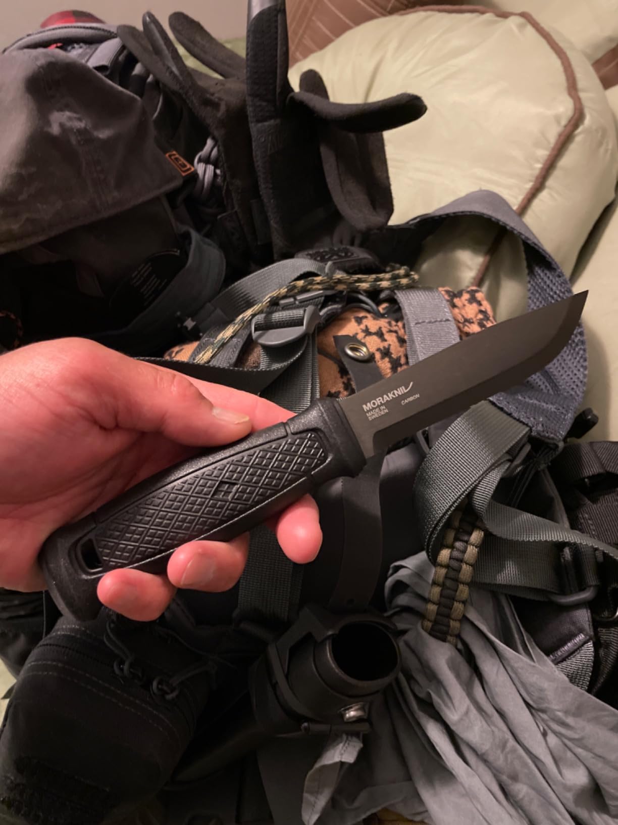 Morakniv Garberg Full Tang Fixed Blade Knife with Carbon Steel Blade customer photo 2