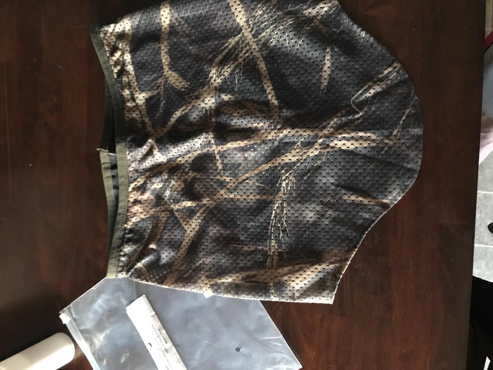 Camo Turkey Hunting Mask - Lightweight Camouflage Face Netting for Men customer photo 1
