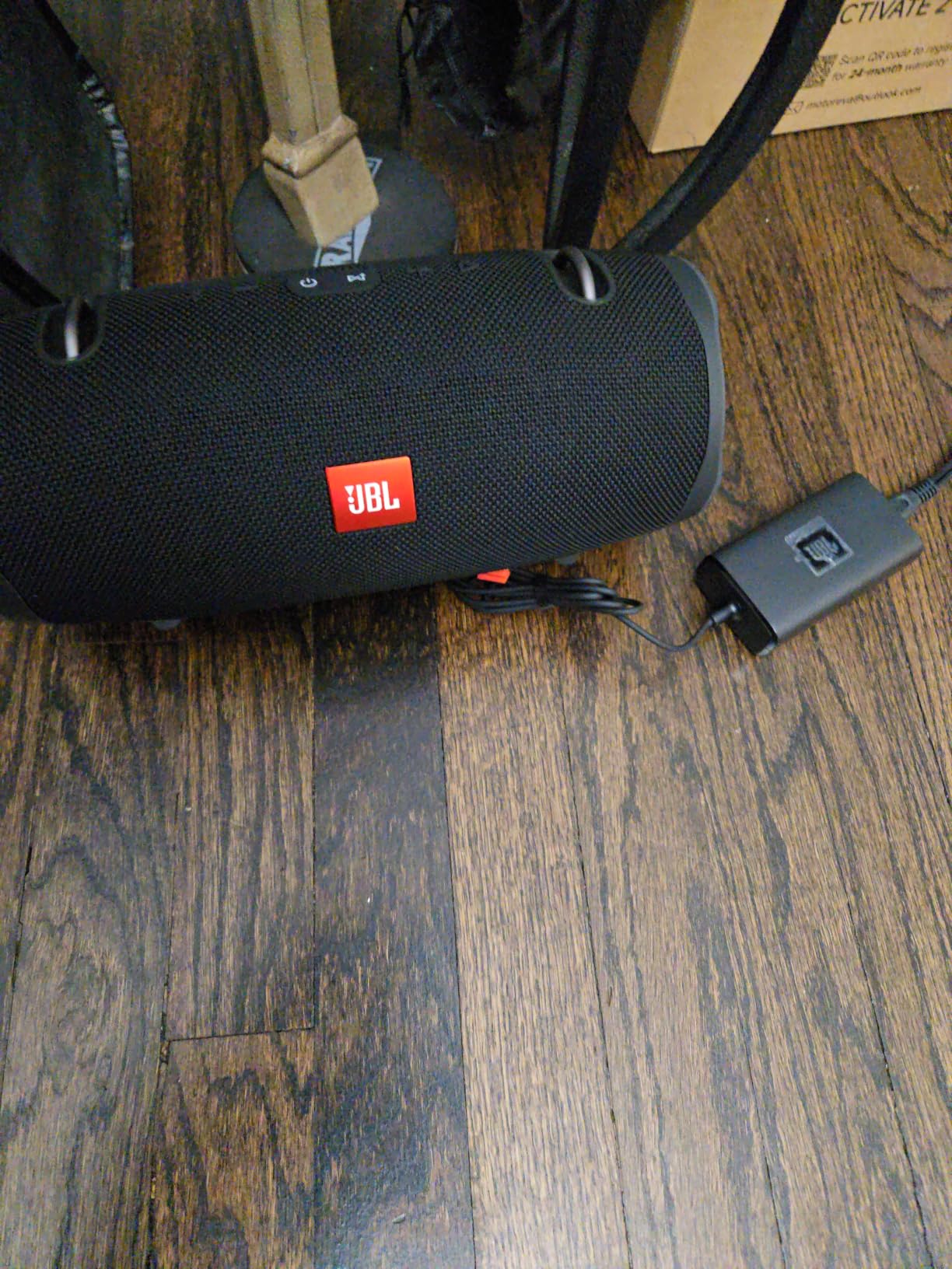 JBL Xtreme 2, Waterproof Portable Bluetooth Speaker, Black | Wireless Bluetooth Streaming, Up to 15 hours of playtime, IPX7 waterproof, JBL Connect, Durable fabric and rugged material customer photo 1